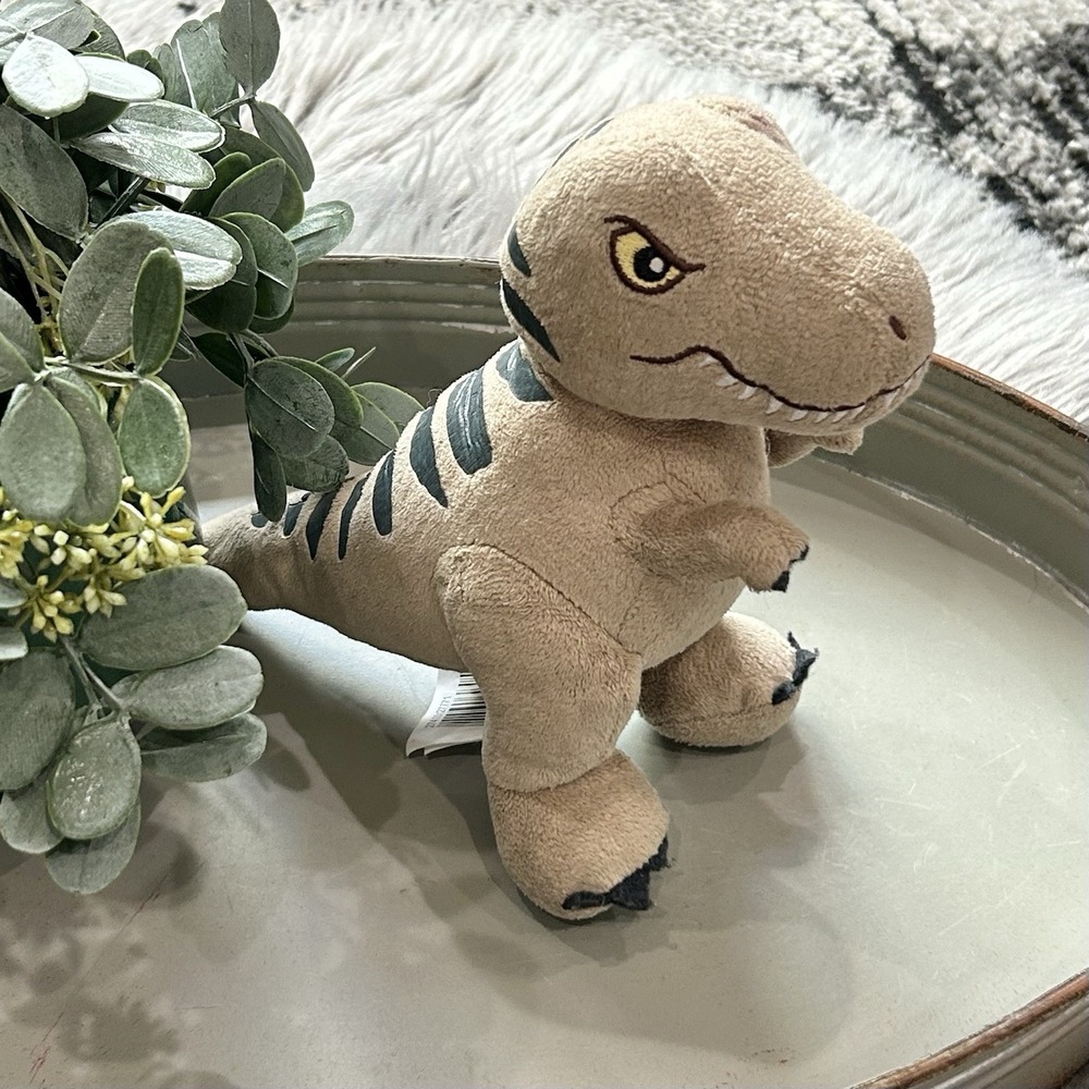 Jurassic World Rebirth T-Rex Plush 7" Dinosaur Stuffed Animal Toy Figure